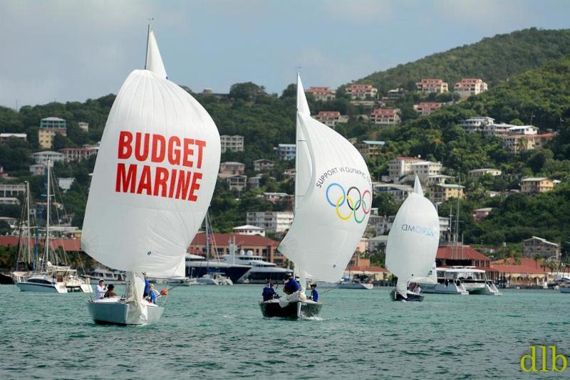 Action in St. Thomas' Charlotte Amalie harbor at the 2016 WIM Series - photo © Dean Barnes / CAMR