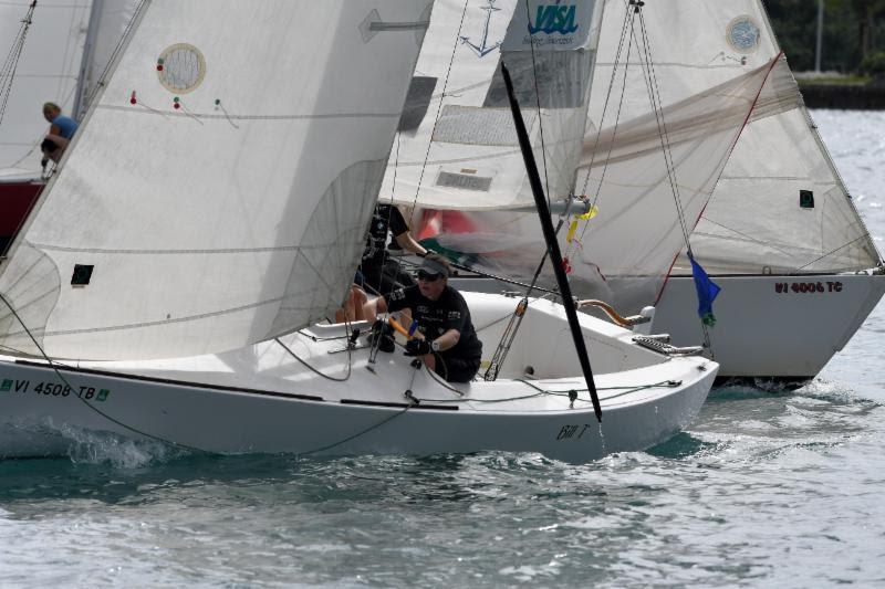 2018 WIM Series Finale at Carlos Aguilar Match Race - Day 3 photo copyright Dean Barnes taken at St. Thomas Yacht Club and featuring the Match Racing class