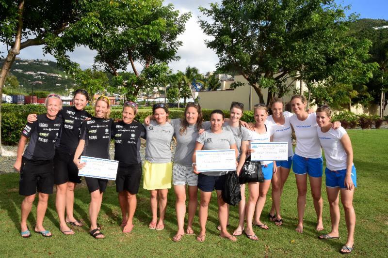 2018 WIM Series Finale at Carlos Aguilar Match Race - Final Day photo copyright Dean Barnes taken at St. Thomas Yacht Club and featuring the Match Racing class