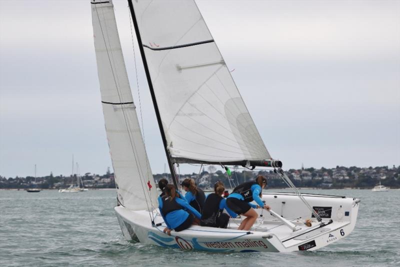 NZ Womens Match Racing Team - photo © Andrew Delves