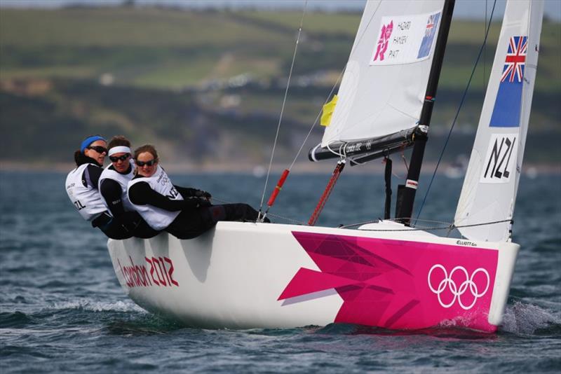 Susannah Pyatt at the 2012 Olympics - NZ Women's Match Racing Championship photo copyright Andrew Delves taken at Royal New Zealand Yacht Squadron and featuring the Match Racing class