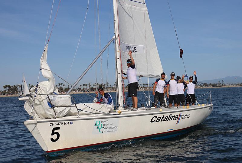 Long Beach Yacht Club Ficker Cup final day photo copyright Bronny Daniels / Joysailing taken at Long Beach Yacht Club and featuring the Match Racing class