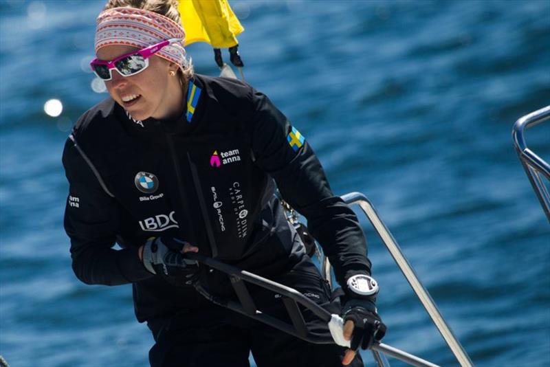 Anna Östling photo copyright Brandspot taken at  and featuring the Match Racing class