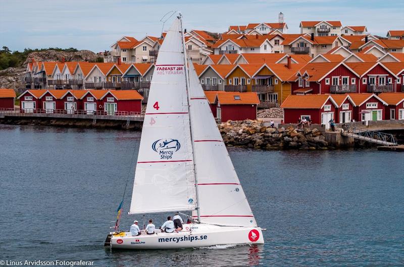 Eric Monnin and Albert Riele Swiss Team have won all their five matches on day 1 of the Midsummer Match Cup  photo copyright Linus Arvidsson taken at  and featuring the Match Racing class