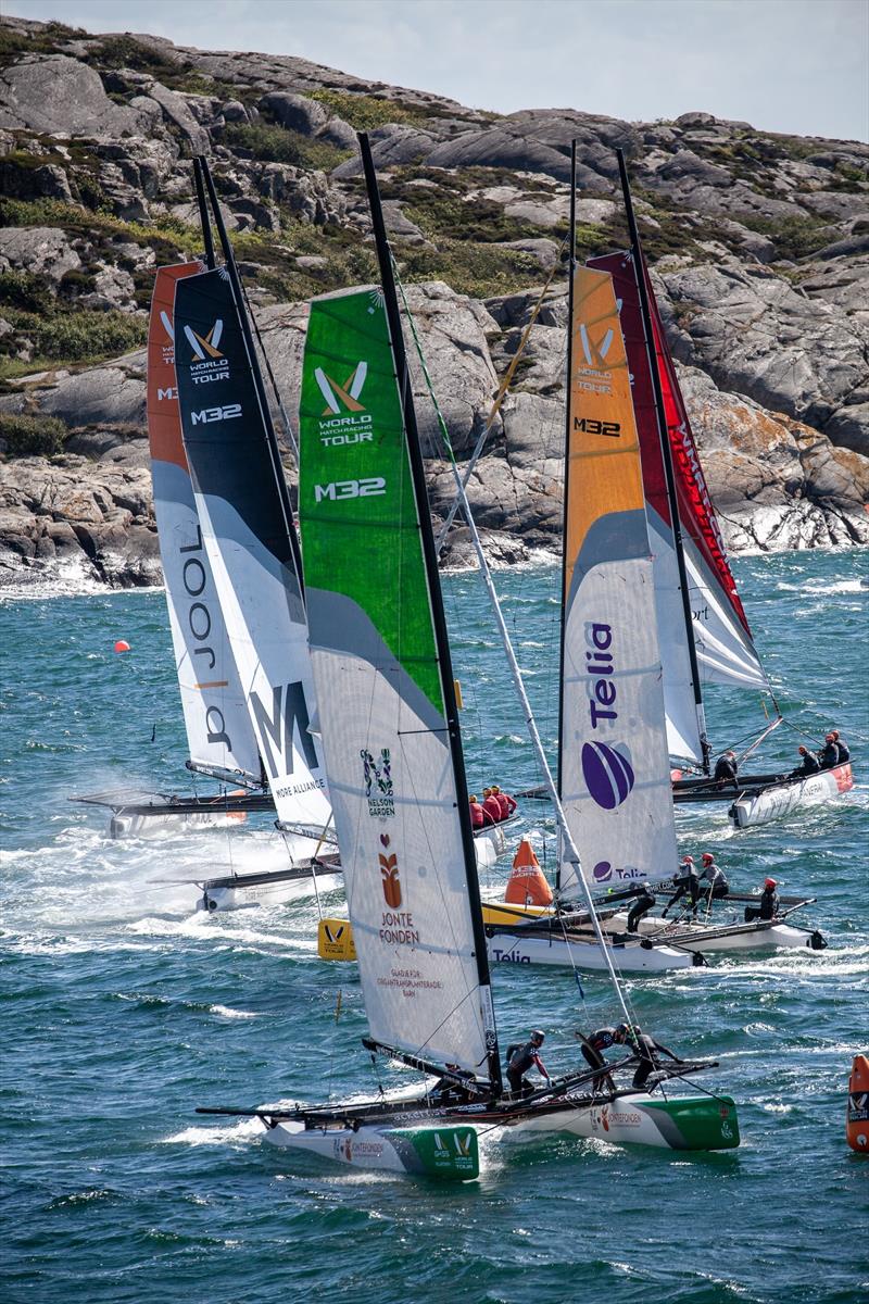 Fleet race Qualifying - 2019 World Match Racing Tour Championship Final  photo copyright Patrick Malme taken at  and featuring the Match Racing class