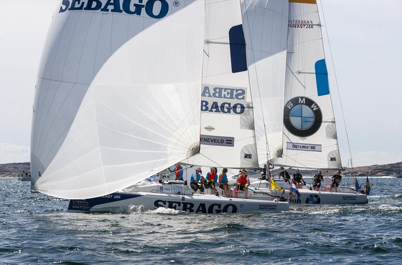 Day 4 - Lysekil Women's Match 2019 photo copyright Dan Ljungsvik / LWM taken at  and featuring the Match Racing class