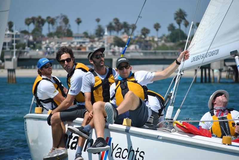 Dustin Durant, LBYC, wins the US Sailing Match Racing Championship Qualifier photo copyright Long Beach Yacht Club taken at Long Beach Yacht Club and featuring the Match Racing class