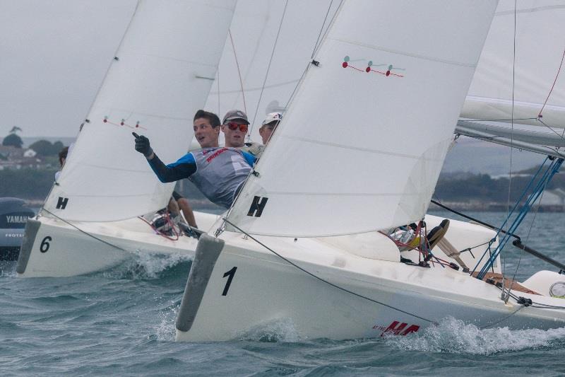 Harken Youth Match Racing Championships 2019 photo copyright Hugh Tomkins taken at Weymouth & Portland Sailing Academy and featuring the Match Racing class