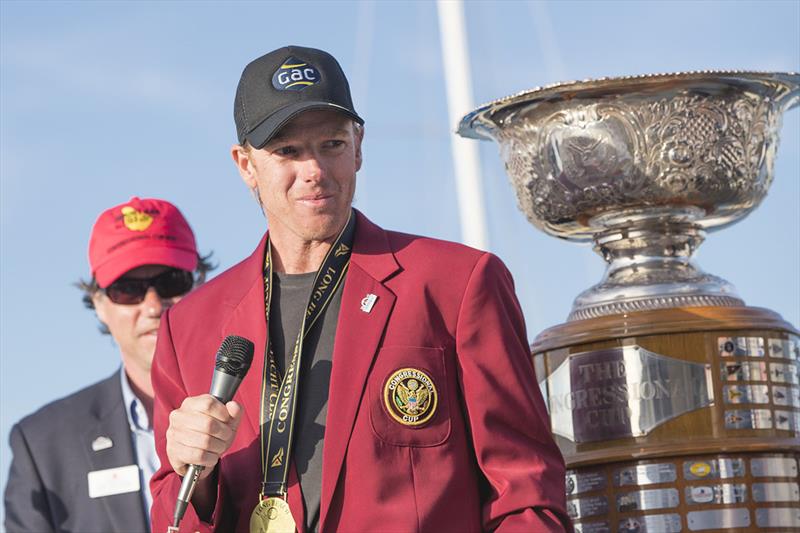 Four-time past Congressional Cup Winner Ian Williams, GBR (Team GAC Pindar) - World Match Racing Tour, Congressional Cup photo copyright Ian Roman taken at Long Beach Yacht Club and featuring the Match Racing class