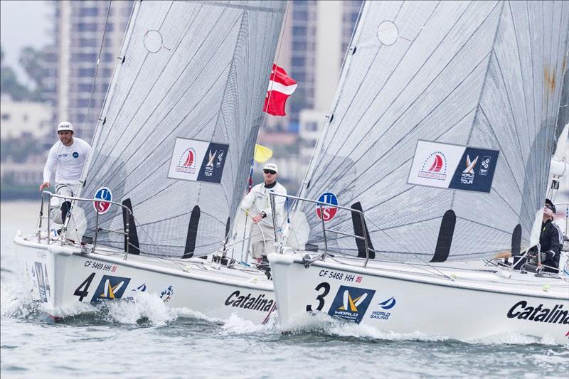 World Match Racing Tour, Congressional Cup photo copyright World Match Racing Tour taken at Long Beach Yacht Club and featuring the Match Racing class