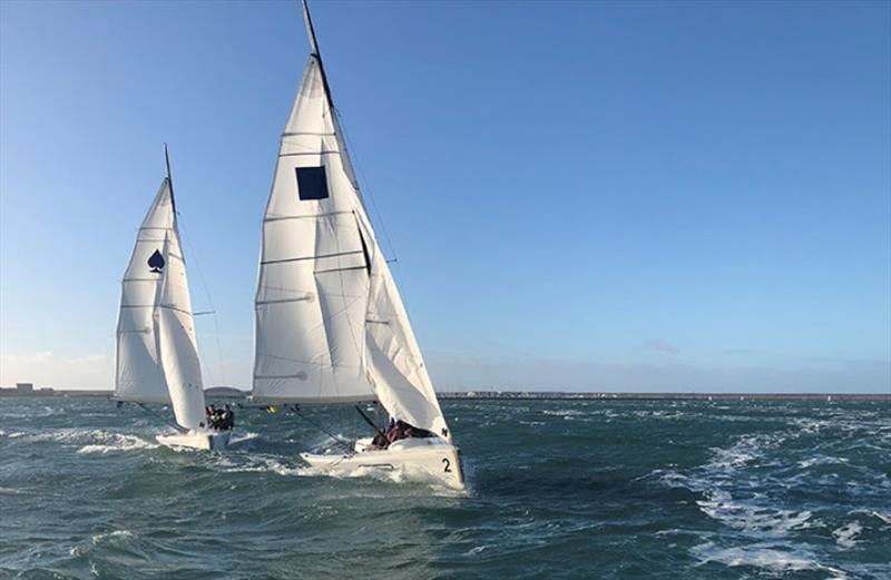 RYA Winter Match Racing 2020 photo copyright RYA taken at Weymouth & Portland Sailing Academy and featuring the Match Racing class