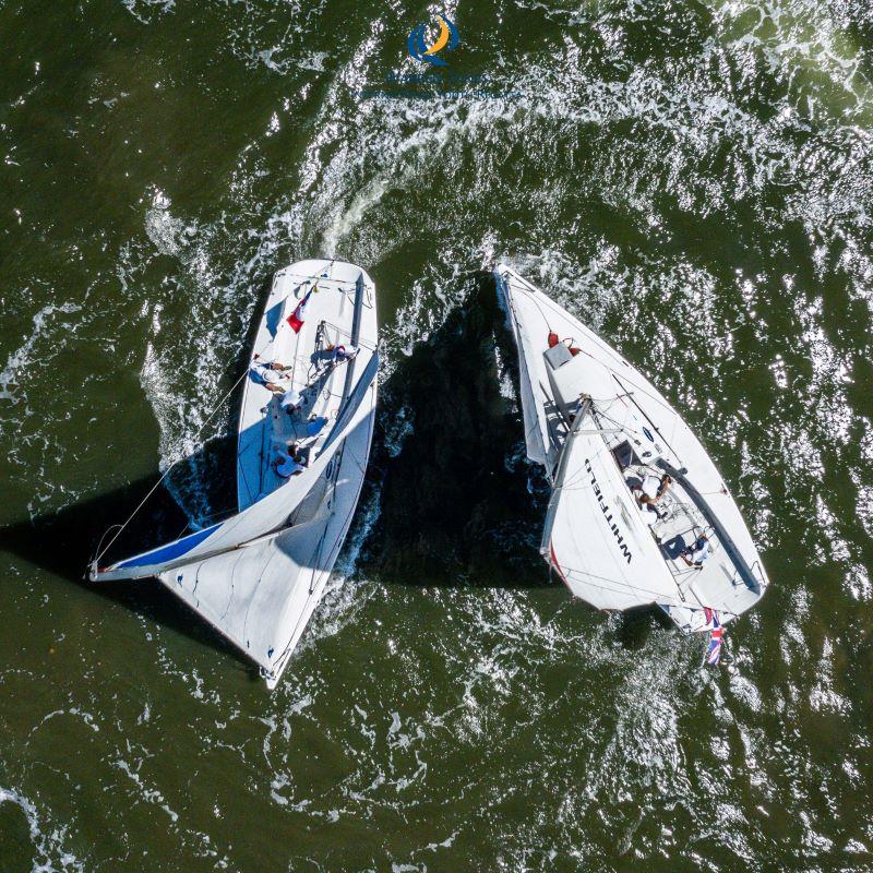 2020 Warren Jones International Youth Regatta photo copyright Drew Malcolm Photography taken at Royal Perth Yacht Club and featuring the Match Racing class