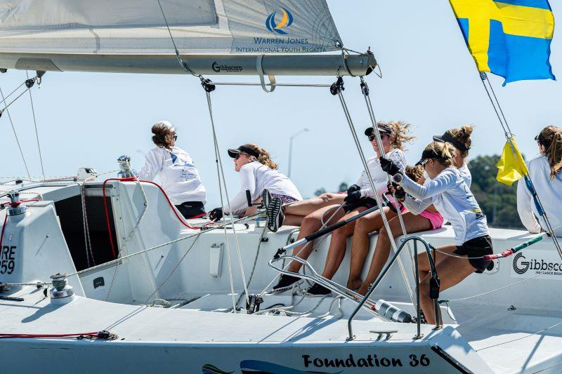 2020 Warren Jones International Youth Regatta photo copyright Drew Malcolm Photography taken at Royal Perth Yacht Club and featuring the Match Racing class