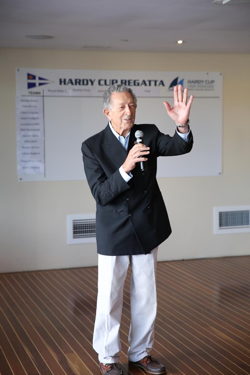 Sir James Hardy OBE - Hardy Cup photo copyright Darcie Collington Photography taken at Royal Sydney Yacht Squadron and featuring the Match Racing class