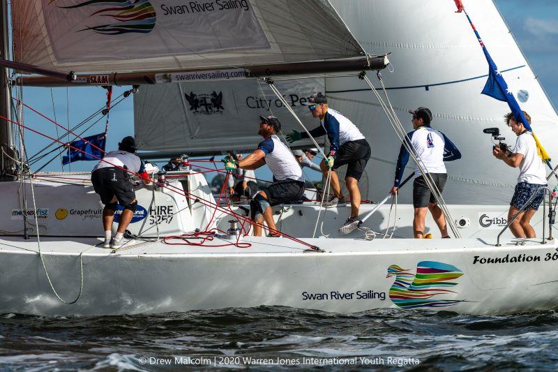 2020 Warren Jones International Youth Regatta - Day 3 photo copyright Drew Malcolm taken at Royal Perth Yacht Club and featuring the Match Racing class