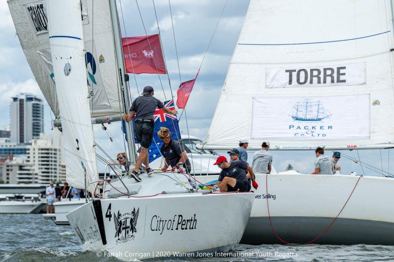 2020 Warren Jones International Youth Regatta - Day 4 photo copyright Drew Malcolm taken at Royal Perth Yacht Club and featuring the Match Racing class