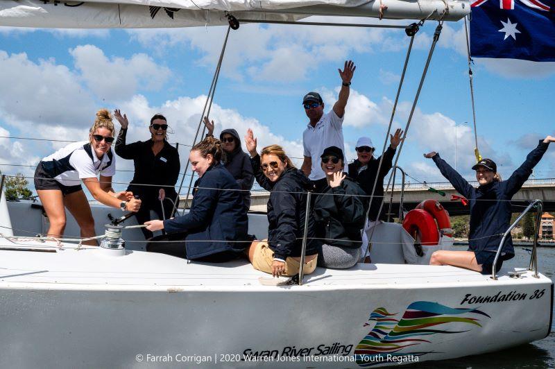 2020 Warren Jones International Youth Regatta - Day 4 photo copyright Drew Malcolm taken at Royal Perth Yacht Club and featuring the Match Racing class