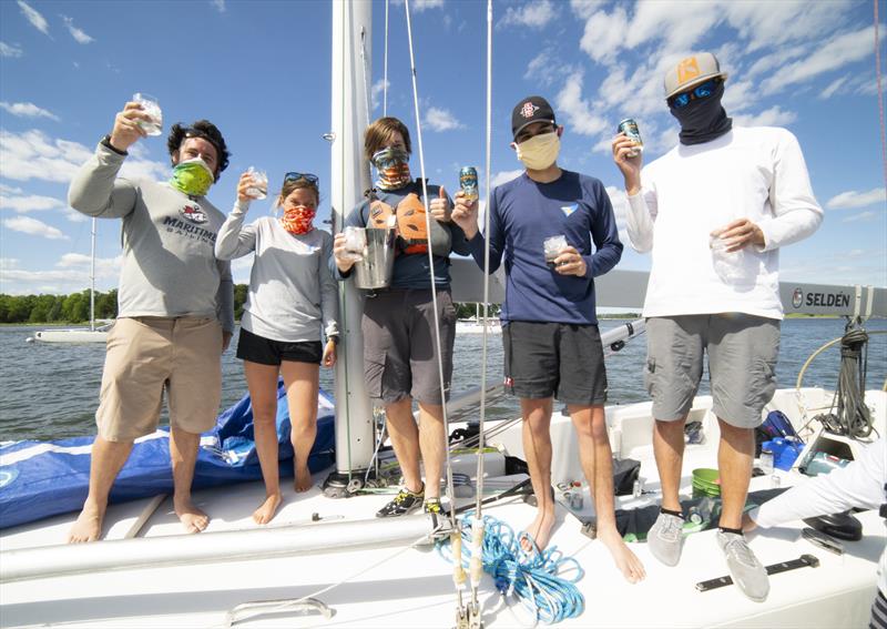 Apres sailing at Oakcliff's 2020 Quaranteam Regatta - photo © Francis George/Oakcliff Sailing