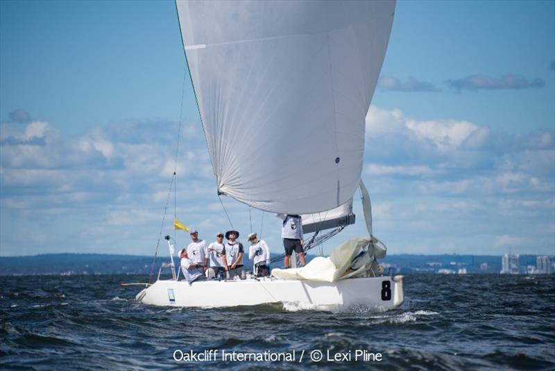 Pearson Potts wins only Grade 2 in the world since COVID photo copyright Oakcliff International / Lexi Pline taken at Oakcliff Sailing Center and featuring the Match Racing class