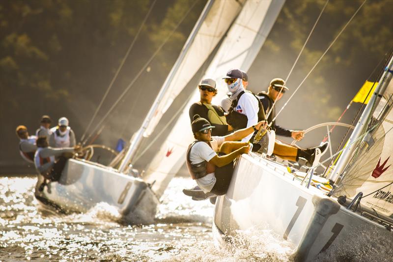 Oakcliff Sailing has a strong match-racing program photo copyright Oakcliff Sailing Center taken at Oakcliff Sailing Center and featuring the Match Racing class