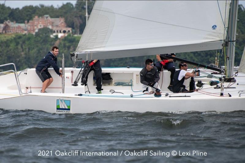 Aurelien Pierroz (FRA) - 2021 Oakcliff International photo copyright Lexi Pline taken at  and featuring the Match Racing class