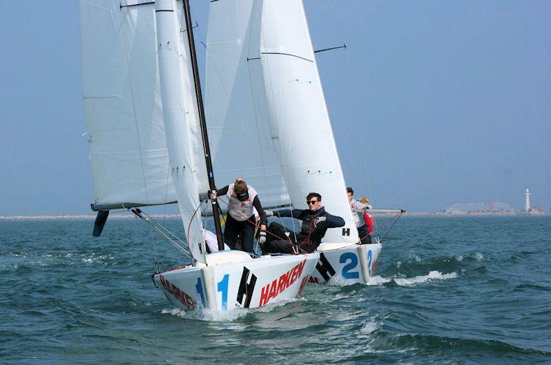 Harken RYA Youth Match Racing Championship  photo copyright Jack Fenwick taken at Weymouth & Portland Sailing Academy and featuring the Match Racing class