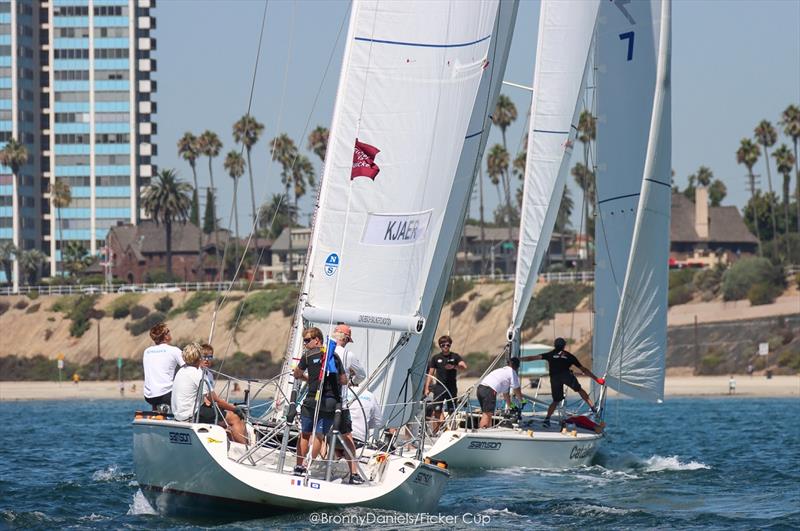 Ficker Cup photo copyright Bronny Daniels taken at Long Beach Yacht Club and featuring the Match Racing class