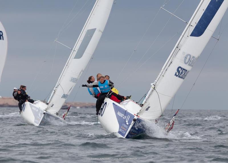 2021 Women's Match Racing World Championship takes over Cherbourg photo copyright World Sailing taken at  and featuring the Match Racing class