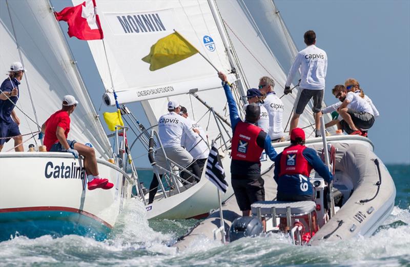 Congressional Cup  photo copyright Betsy Senescu taken at Long Beach Yacht Club and featuring the Match Racing class