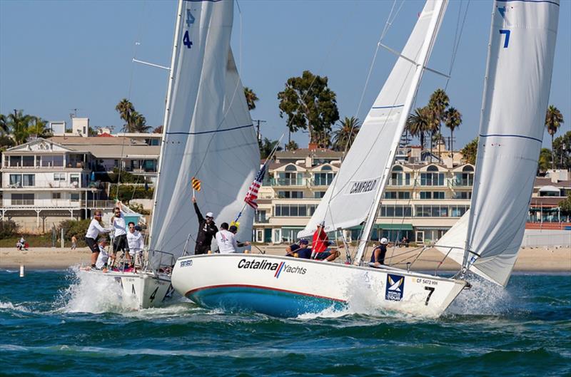 Congressional Cup  photo copyright Betsy Senescu taken at Long Beach Yacht Club and featuring the Match Racing class