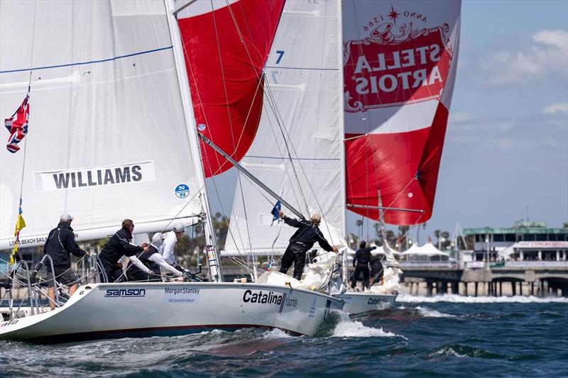 57th Congressional Cup Day 3 photo copyright Ian Roman / WMRT taken at Long Beach Yacht Club and featuring the Match Racing class