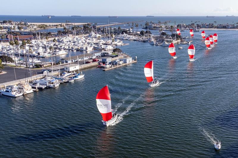 57th Congressional Cup Day 3 photo copyright Ian Roman / WMRT taken at Long Beach Yacht Club and featuring the Match Racing class