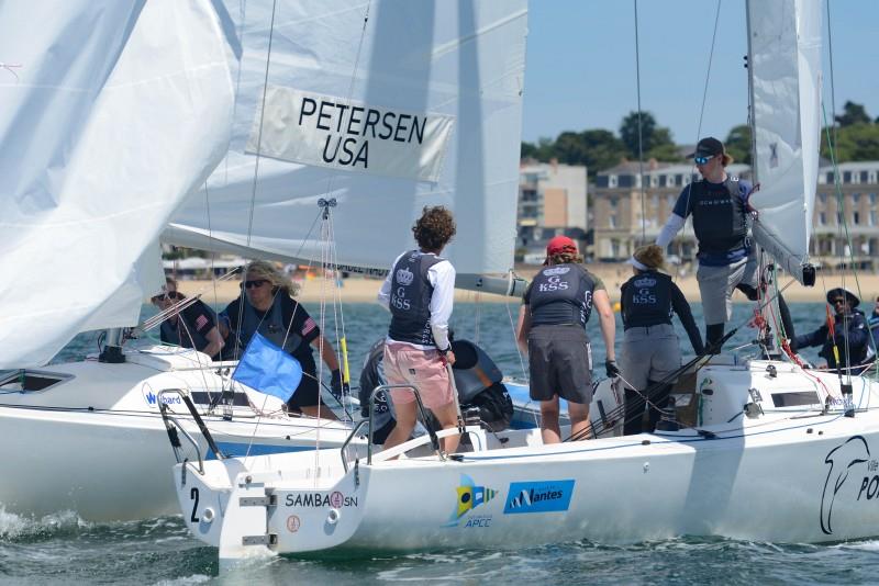 Youth Match Racing World Championship final day photo copyright Bruno Bouvry / APCC taken at  and featuring the Match Racing class