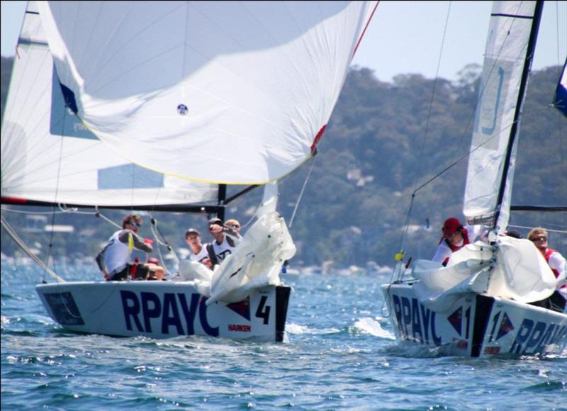 HARKEN International Youth Match Racing Championship photo copyright RPAYC taken at Royal Prince Alfred Yacht Club and featuring the Match Racing class