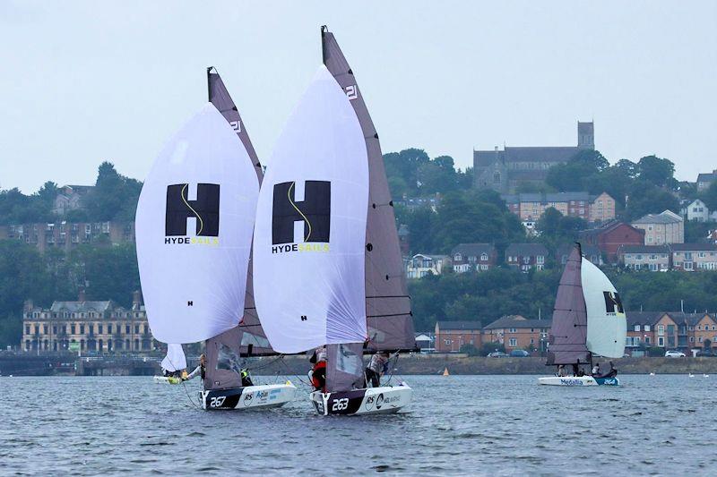 RYA Harken Youth Match Racing Championship 2022 at Cardiff Bay - photo © RYA