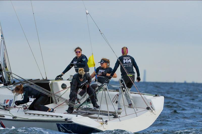 Anna Östling (SWE) / WINGS Sailing Team at 2022 Women's Match Race Denmark photo copyright WMRT taken at  and featuring the Match Racing class