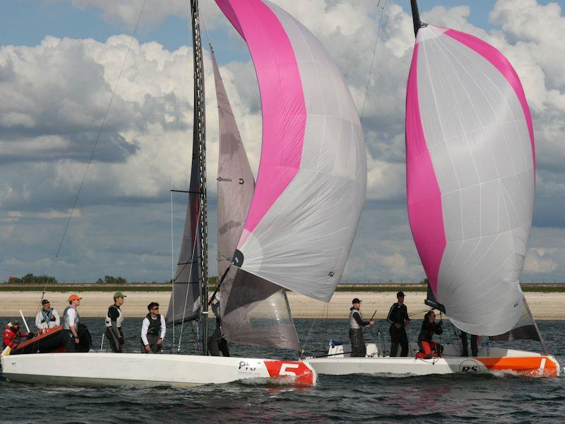 RYA Summer Match Racing qualifier 2 at Queen Mary - photo © Jack Fenwick