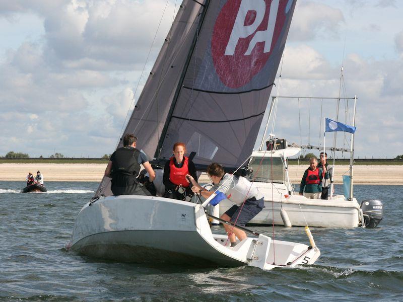 RYA Summer Match Racing qualifier 2 at Queen Mary - photo © Jack Fenwick