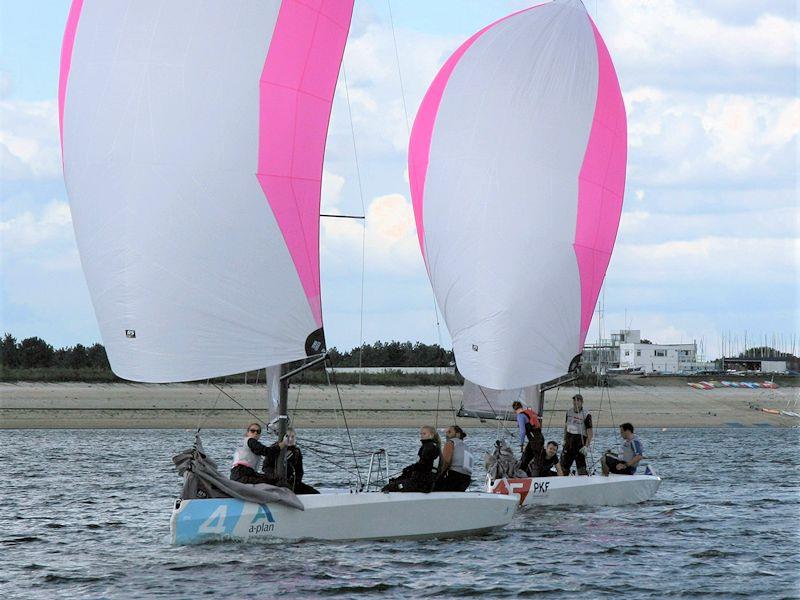 RYA Summer Match Racing qualifier 2 at Queen Mary - photo © Jack Fenwick