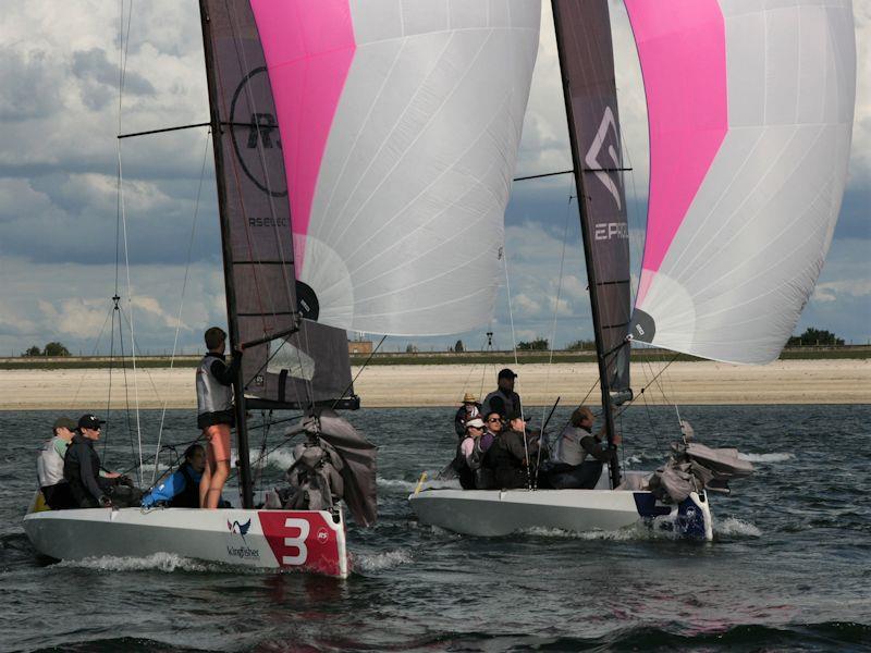 RYA Summer Match Racing qualifier 2 at Queen Mary - photo © Jack Fenwick