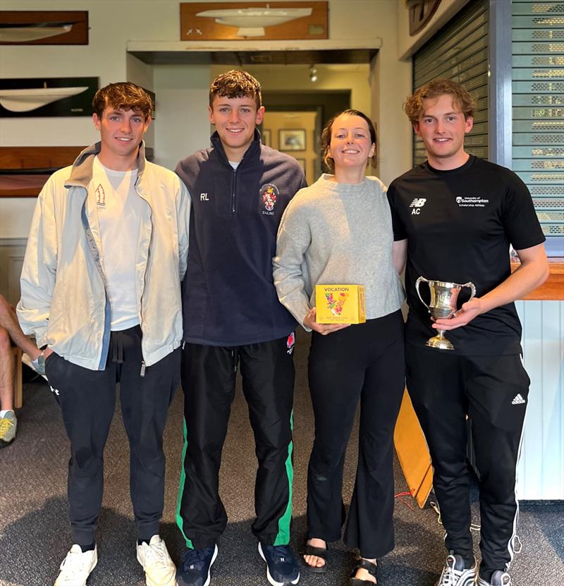 Winners of the Ceilidh Cup 2022 photo copyright Sophia Lopez taken at Royal Northern & Clyde Yacht Club and featuring the Match Racing class