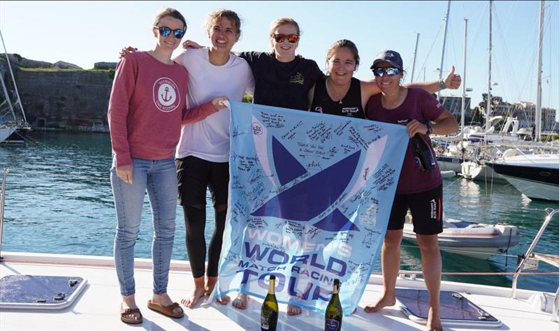 Pauline Courtois and Match in Pink by Normandy Elite Team (FRA) winning the 2022 EUROSAF Women's European Championship – Women's World Match Racing Tour photo copyright WMRT taken at Royal New Zealand Yacht Squadron and featuring the Match Racing class