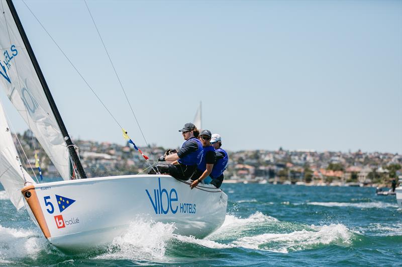 Bollé International Youth Match Racing Regatta - Day 1 photo copyright Darcie Collington Photography taken at Cruising Yacht Club of Australia and featuring the Match Racing class