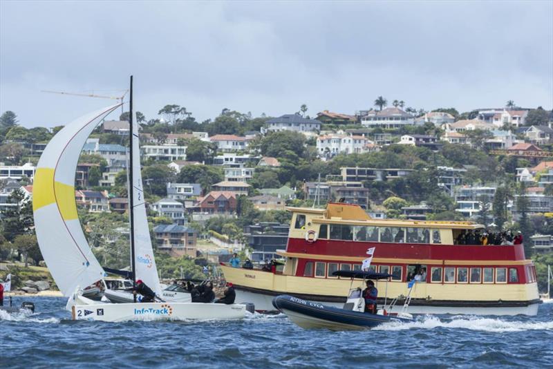 2022 World Match Racing Tour Final in Sydney photo copyright Andrea Francolini / WMRT taken at Cruising Yacht Club of Australia and featuring the Match Racing class