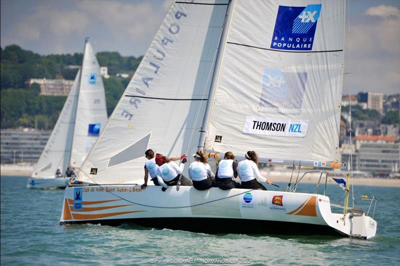 Megan Thomson (NZL) at the 2022 Normandy Match Cup, Le Havre, France - photo © WMRT