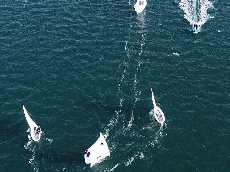 RYA Women's Winter Match Racing Series - Qualifier 2 at Weymouth - photo © Niall Myant-Best