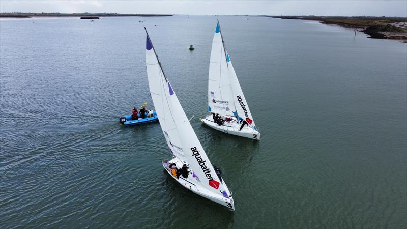 RYA Winter Match Racing Series at RCYC Burnham - photo © Jack Fenwick