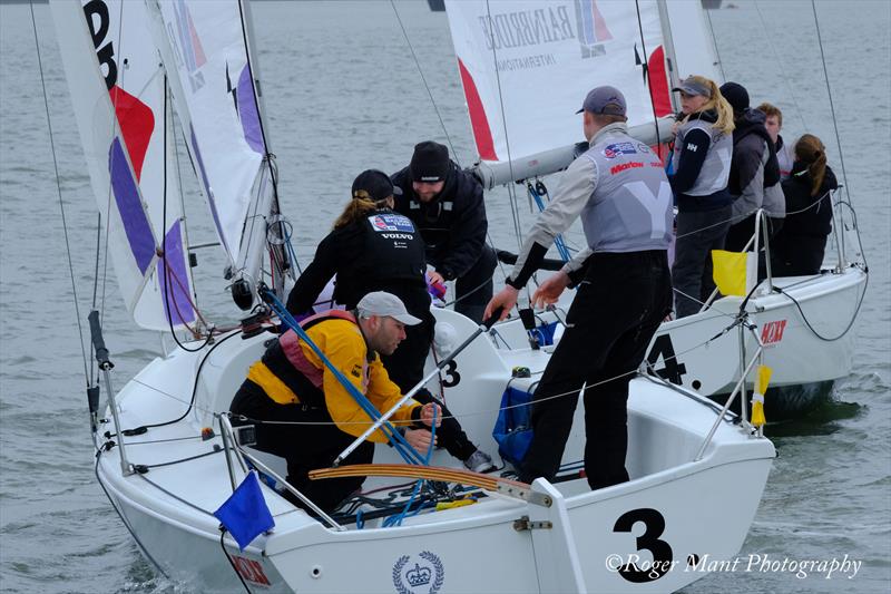 RYA Winter Match Racing Series at RCYC Burnham - photo © Roger Mant Photography