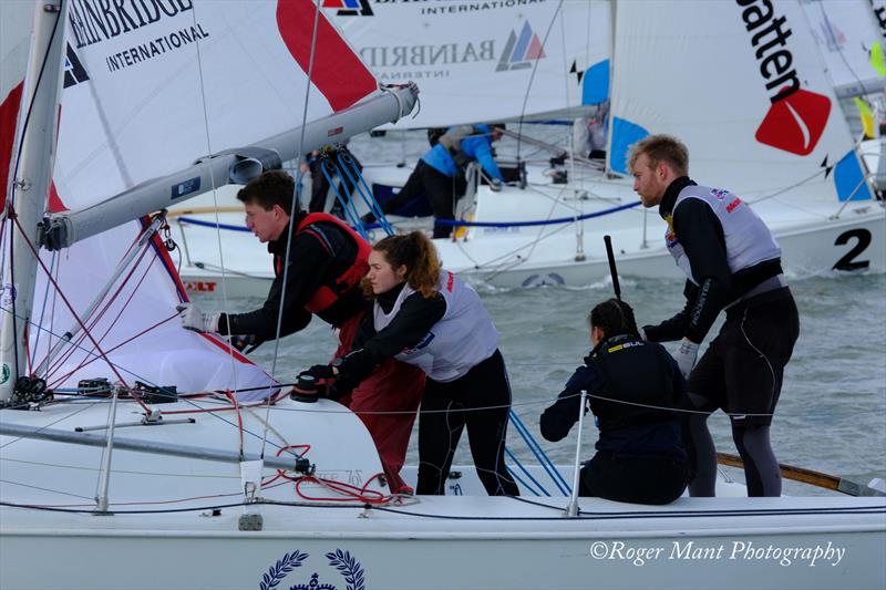 RYA Winter Match Racing Series at RCYC Burnham photo copyright Roger Mant Photography taken at Royal Corinthian Yacht Club, Burnham and featuring the Match Racing class