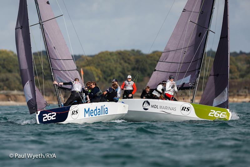 RYA Match Racing Finals 2022 photo copyright Paul Wyeth / www.pwpictures.com taken at  and featuring the Match Racing class